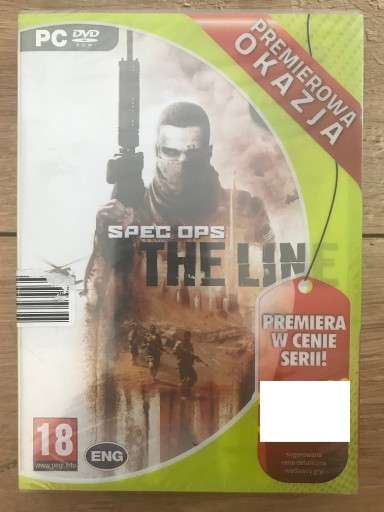 Zdjęcie oferty: Spec Ops The Line PC PL Nowa FOLIA Unikat