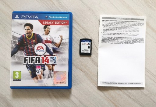 Zdjęcie oferty: OKAZJA FIFA 14 PS VITA POLSKA OKŁADKA STAN IDEALNY