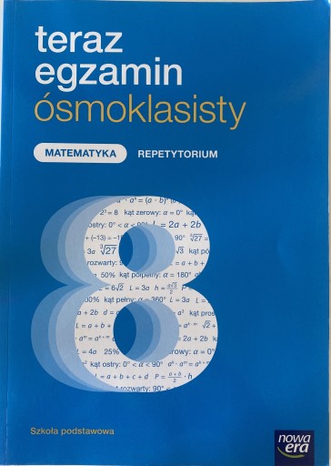 Zdjęcie oferty: Teraz egzamin ósmoklasisty repetytorium matematyka