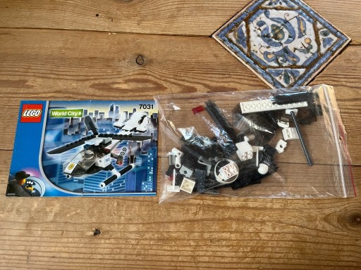 Zdjęcie oferty: Lego City 7031 Helicopter Police 100% Kompletny