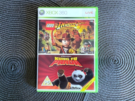 Zdjęcie oferty: LEGO Indiana Jones / Kung Fu Panda - XBOX