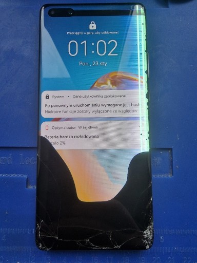 Zdjęcie oferty: Huawei P40 Pro 8/256GB Uszkodzony