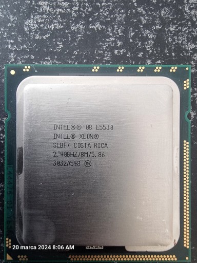 Zdjęcie oferty: Procesor Xeon SLBF7 / E5530