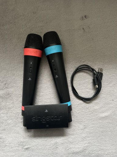 Zdjęcie oferty: Singstar Ps3 mikrofony bezprzewodowe Sony oryginał