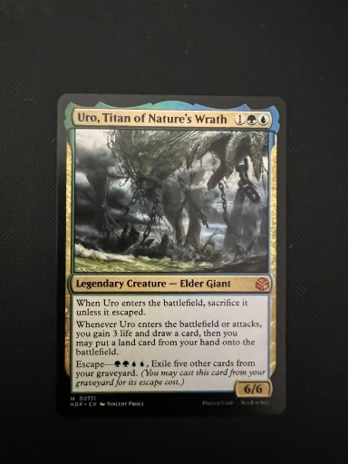 Zdjęcie oferty: [MTG] [PROXY] Uro, Titan of Nature's Wrath