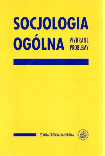 Zdjęcie oferty: Socjologia ogólna