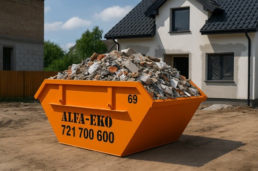 Zdjęcie oferty: Kontener na odpady 2, 3, 5, 7 m³ Wrocław – wywóz odpadów