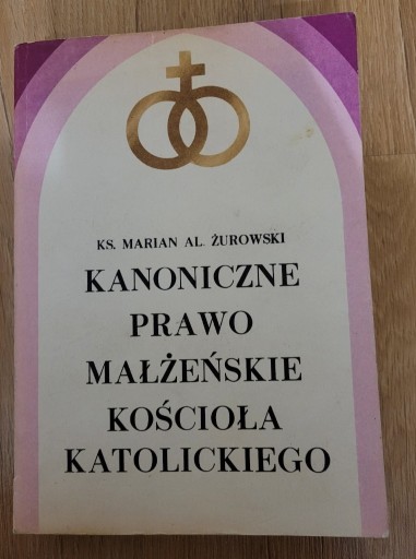 Zdjęcie oferty: Kanoniczne prawo małżeńskie kościoła katolickiego