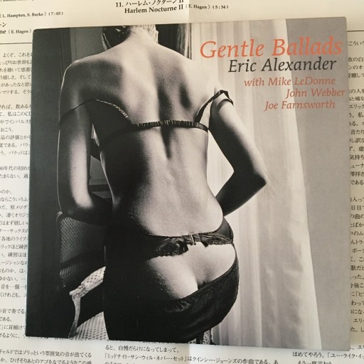 Zdjęcie oferty: ERIC ALEXANDER Quartet - Gentle Ballads ( Japan: Venus Records)