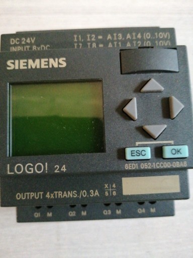 Zdjęcie oferty: Sterownik Siemens Logo 6ED1 052-1CC00-0BA6