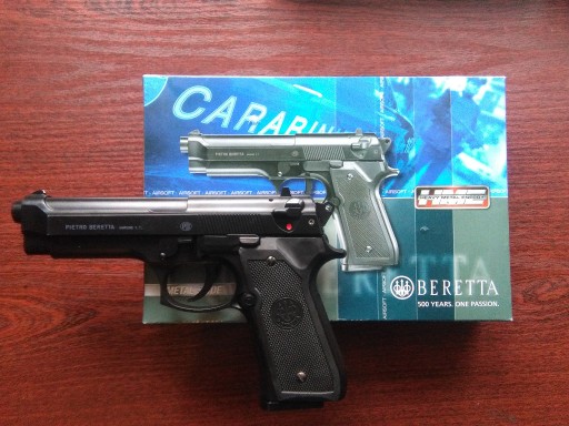 Zdjęcie oferty: Sprężynowy pistolet ASG Beretta 92 FS HME 6mm