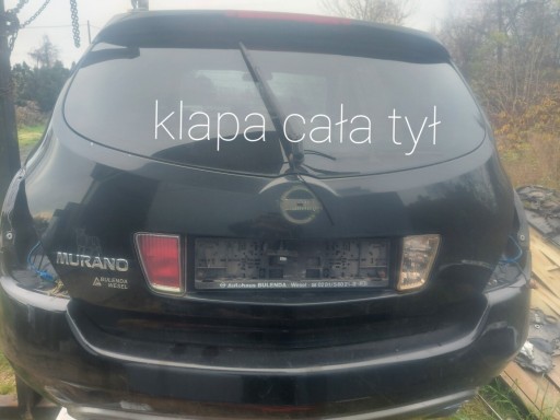 Zdjęcie oferty: Klapa cała tył Nissan Murano z50 V6 3.5 