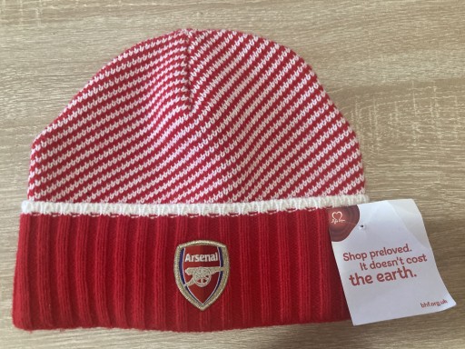 Zdjęcie oferty: Czapka kibica Arsenal Londyn kanonierzy one size