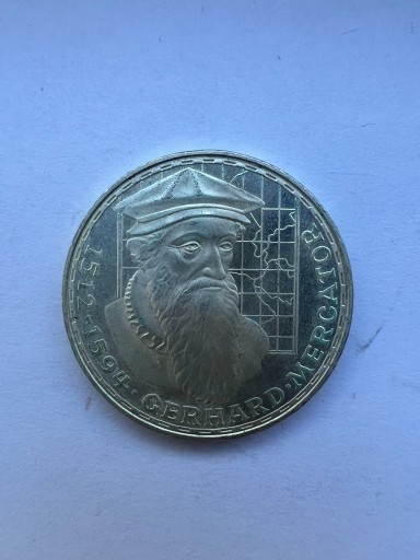 Zdjęcie oferty: Niemcy 5 Deutsche MARK1969 F 1512-1594 GERHARD MERCATOR