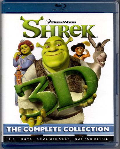 Zdjęcie oferty: Shrek 3D The Complete Collection Blu Ray