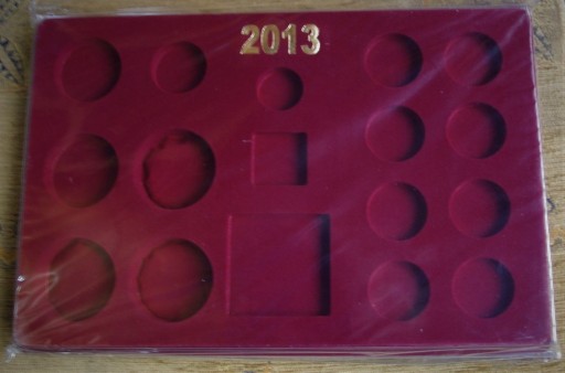 Zdjęcie oferty: Paleta na monety SREBRNE rocznik 2013