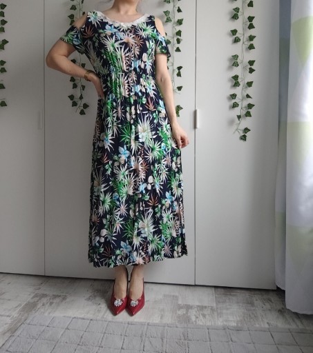 Zdjęcie oferty: Monnari sukienka z wiskozy s 36 w kwiaty lato 