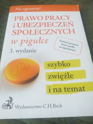 Zdjęcie oferty: Prawo Pracy i Ubezpieczeń Społecznych w pigułce 