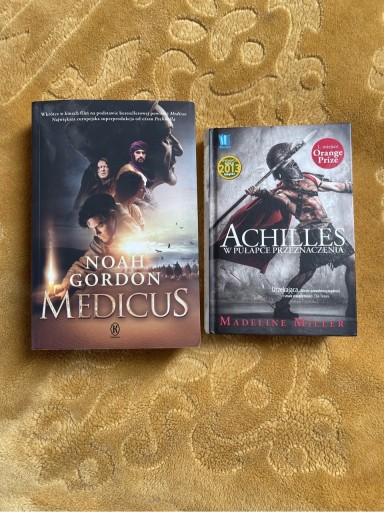 Zdjęcie oferty: Zestaw 2 książek „Medicus”+”Achilles”