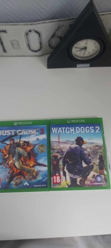 Zdjęcie oferty: Gry xbox one watch dogs 2 / just cause 3