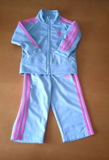 Zdjęcie oferty: Komplet dla dziewczynki Dres Adidas 18m - 86cm