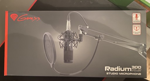 Zdjęcie oferty: Mikrofon Genesis radium 300 xlr