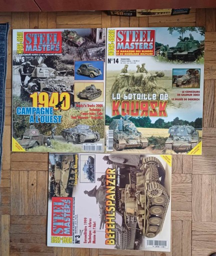 Zdjęcie oferty: Steel Masters no Horse-serie 3,5,14