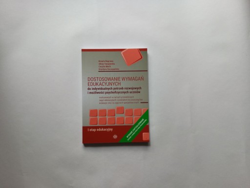 Zdjęcie oferty: Dostosowanie wymagań edukacyjnych – nowe wydanie, NOWA