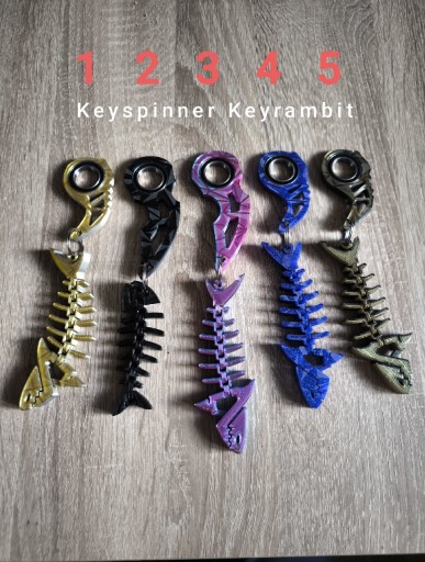 Zdjęcie oferty: Keyrambit Keyspinner Rekinek Zestaw Combo 