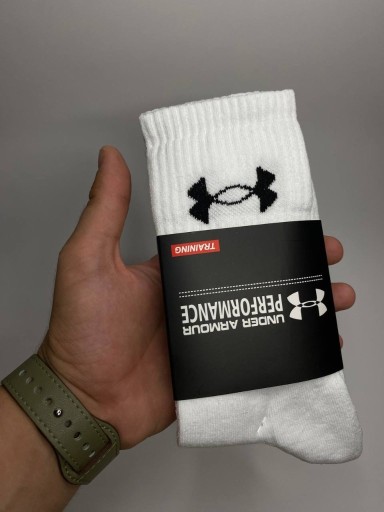 Zdjęcie oferty: Skarpetki Under Armour Biały |12 -par|wysoki|36-44