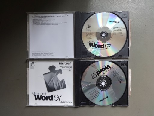 Zdjęcie oferty: Microsoft WORD 97 