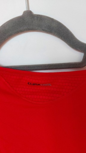 Zdjęcie oferty: Koszulka adidas M do biegania czerwona oddychajaca