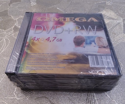 Zdjęcie oferty: DVD+RW OMEGA 10 SZTUK NOWE