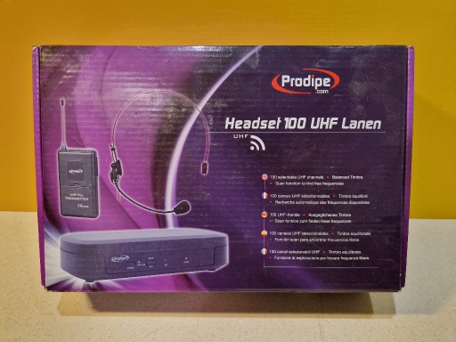 Zdjęcie oferty: Prodipe Headset 100 UHF Lanen - uszkodzony 