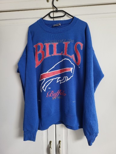 Zdjęcie oferty: Crewneck 90s NFL Buffalo Bills L made in USA 