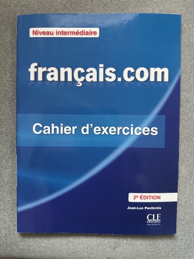 Zdjęcie oferty: francais.com cahier d'exercices Jean-Luc Penfornis