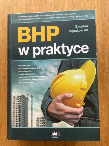 Zdjęcie oferty: Książka BHP w praktyce Bogdan Rączkowski