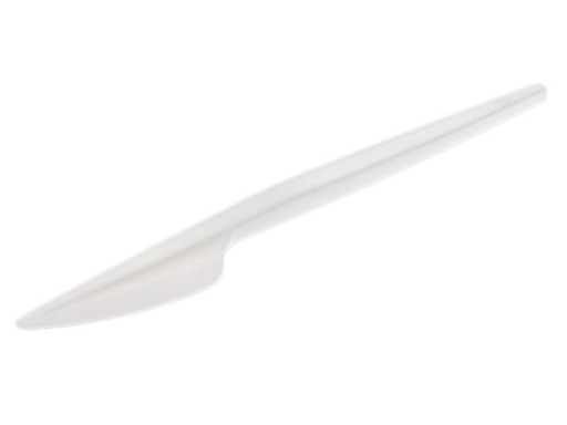 Zdjęcie oferty: Noże jednorazowe sztućce plastikowe biały 100szt.