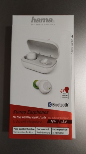 Zdjęcie oferty: Słuchawki Bluetooth TWS Hama białe