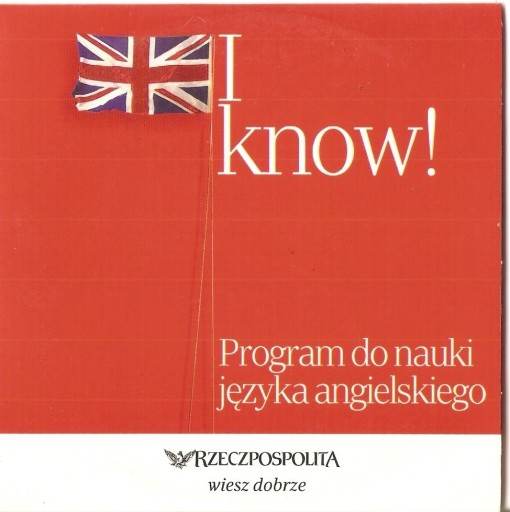 Zdjęcie oferty: I know! Program do nauki j. angielskiego