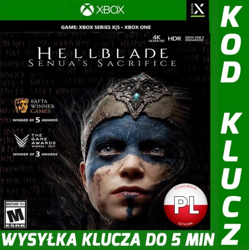 Zdjęcie oferty: HELLBLADE SENUA'S SACRIFICE PL XBOX I SERIES KLUCZ