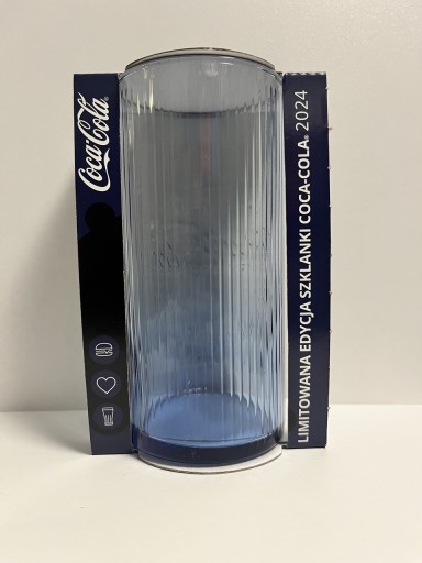 Zdjęcie oferty: Szklanka Coca Cola McDonalds 2024 niebieska