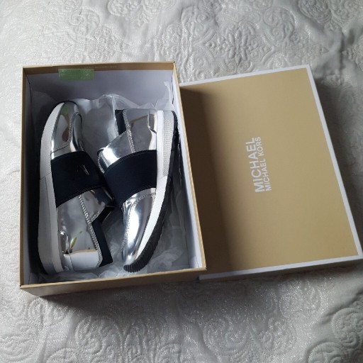 Zdjęcie oferty: Michael Kors trainer mirror metalic 39