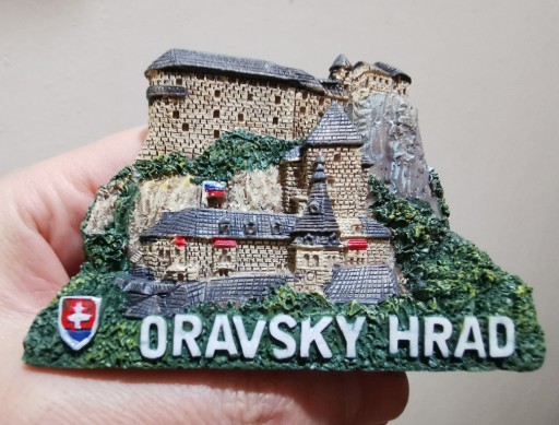 Zdjęcie oferty: Magnes na lodówkę 3D Oravsky Hrad Słowacja