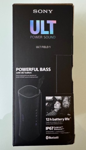 Zdjęcie oferty: Głośnik przenośny Sony ULT Field 1 SRS-ULT10 Czarny Bluetooth