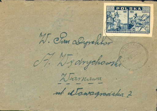 Zdjęcie oferty: Radom 2 - Koperta z 1946 r. 