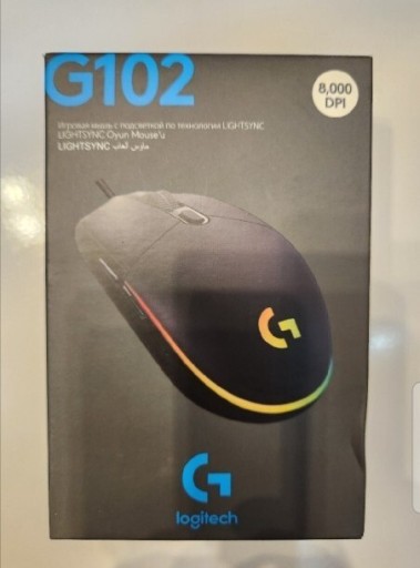 Zdjęcie oferty: Mysz przewodowa LOGITECH G102 Lightsync Czarny