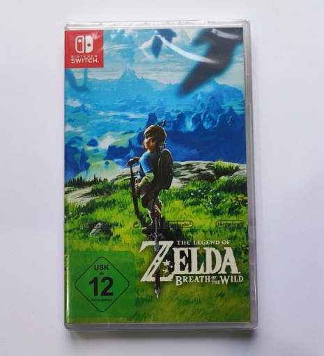 Zdjęcie oferty: The Legend of Zelda Breath of The Wild Nintendo Switch NOWA  FOLIA