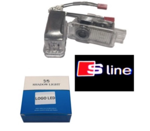 Zdjęcie oferty: AUDI LED PROJEKTOR S-LINE DRZWI A3 A4 A5 A6 A7 A8