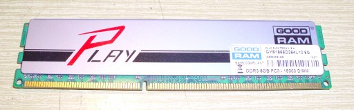 Zdjęcie oferty: Pamęć RAM DDR3 8GB Goodram Play GYS1866D364L10/8G